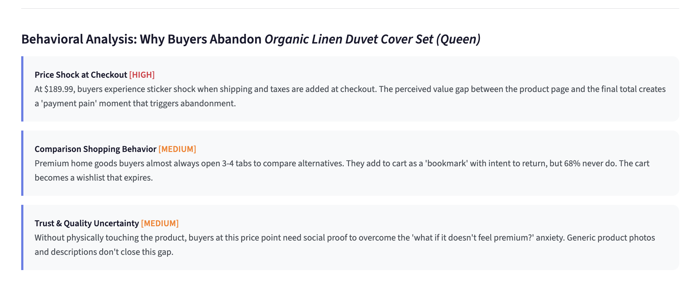 Cart Recovery Demo 2